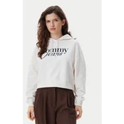 Tommy Jeans Džemperis Script DW0DW20306 Smėlio Relaxed Fit
