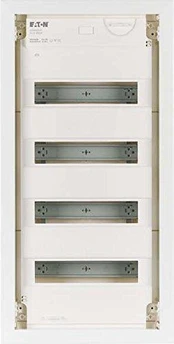 KLV-48UPS-F PLASTIC SWITCHGEAR PT 48M 4X 12M N+PE IP30 FLAT SOLID METAL DOOR (N)