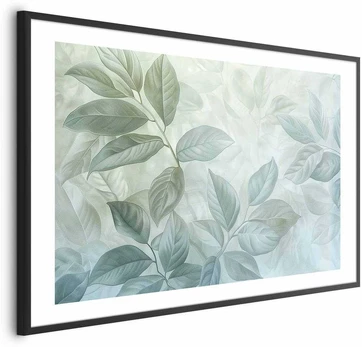 Artgeist Plakatas - Mint Leaves - large botanical motif