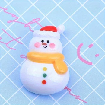 Kalėdiniai papuošimai, 4pcs Yellow Necktie Snowman