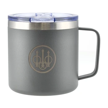 Beretta Coffe Grey 475 ml Plieninis puodelis