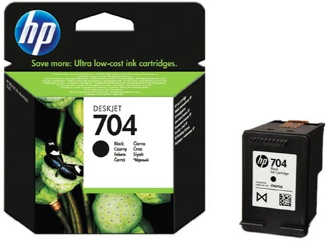 Spausdintuvo kasetė HP 704, juoda