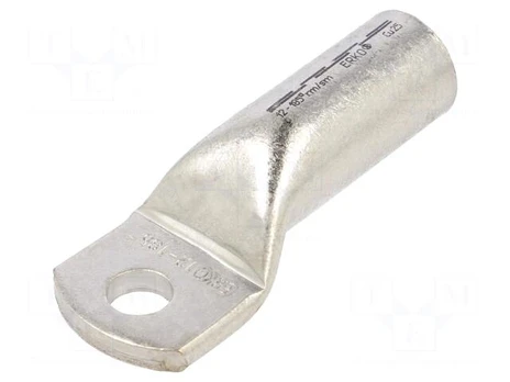 Tip: ring tube | M12 | 185mm2 | crimped | for cable | tinned | copper