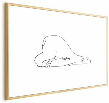 Artgeist Plakatas - Lazy Bear