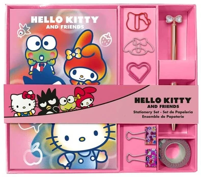 Kids Licensing Hello Kitty Stationery set notebook + accessories