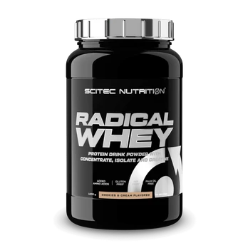 SCITEC Radical Whey - 1000g Sausainiai