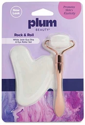Plumbeauty Massage Roller and Gua sha Rock & Roll Set kaina