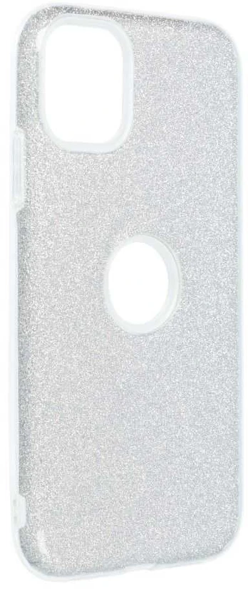 Dėklas Forcell Oem SHINING Case for IPHONE 11 sidabrinis