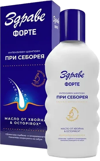 Zdrave intensyvus šampūnas nuo seborėjos, 130 ml