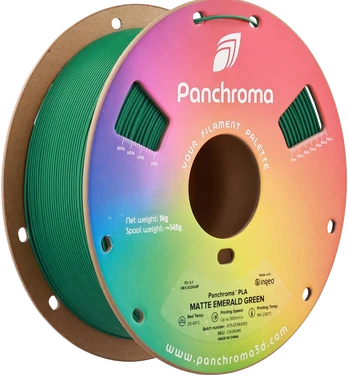 Polymaker Panchroma PLA Matte plastikas 1kg 1.75mm - Emerald Žalias