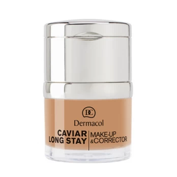 Dermacol - Long-lasting make-up with extracts of caviar and advanced corrector (Caviar Long Stay Make-Up & Corrector) 30 ml - 2 Fair