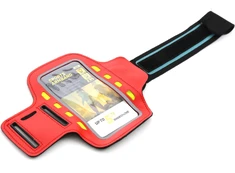 Platinet armband Sport LED, red (43708) kaina