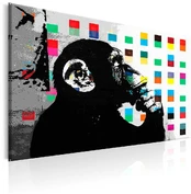 Artgeist Paveikslas - Banksy The Thinker Monkey kaina