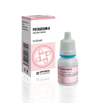 POTASSIUM U akių lašai, 10 ml