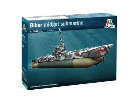 Italeri - Biber Midget Submarine, 1/35, 5609