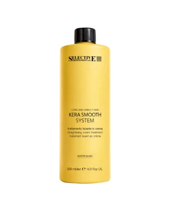 Selective Professional KERA SMOOTH ilgalaikio plaukų tiesinimo ir glotninimo priemonė 500ml