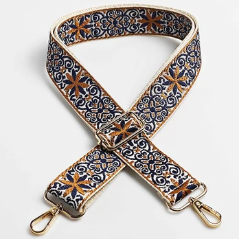 Rankinės dirželis, Navy-chocolate-beige base
