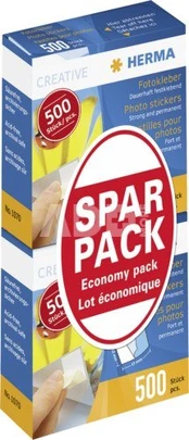 Herma Photo Stickers Twin Pack 2x500 pcs 1075