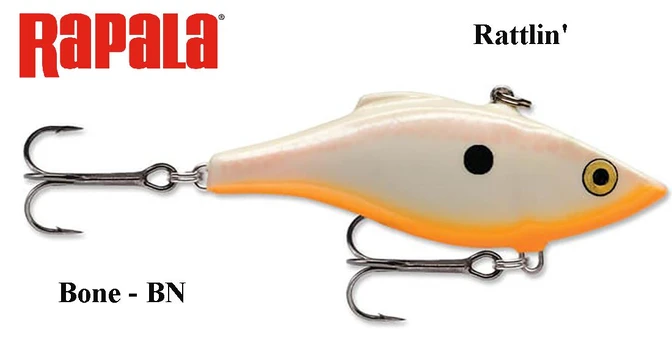 Vobleris Rapala Rattlin RNR Bone 7 cm