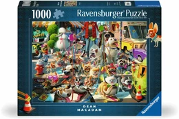 Dėlionė Ravensburger Puzzle 1000 pc Dog Walker kaina