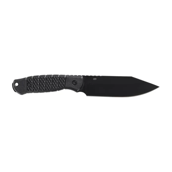 Ganzo fiksuotas juodas peilis G808B-BK