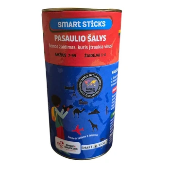 Stalo žaidimas „Pasaulio šalys“