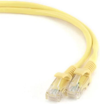 GEMBIRD CAT5e UTP Patch cord yellow 0.5m | PP12-0.5M/Y