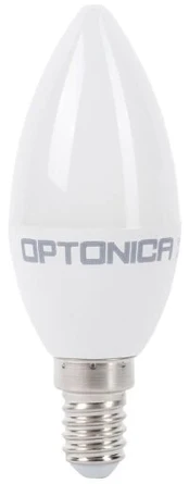 8W LED lemputė, E14, C37, 4500K