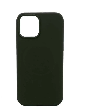 Evelatus iPhone 14 Plus Premium Magsafe Soft Touch silikoninis dėklas Apple tamsiai žalias