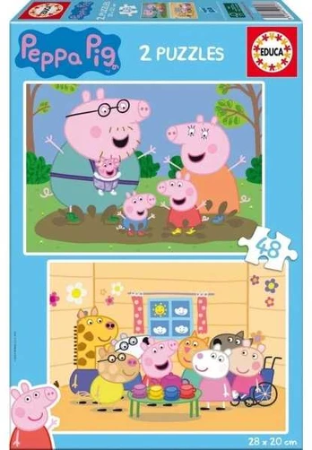 Educa 2X48 Peppa Pig