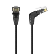 Network cable Vention , Ethernet RJ45, Cat.6, UTP, 1m (black) kaina