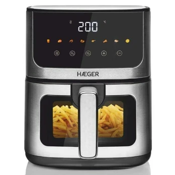 Oro gruzdintuvė Haeger Magic Window Pilka 1400 W