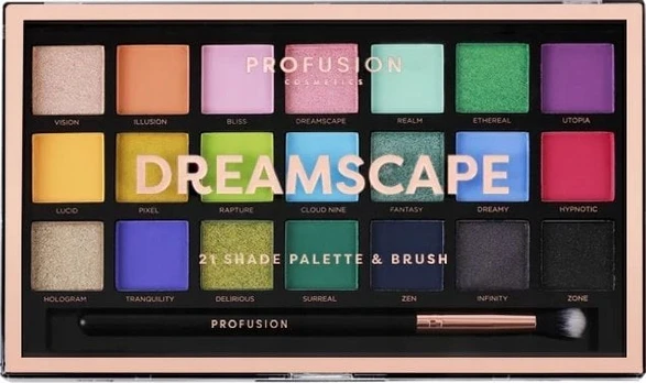 Profusion 21 Shade Palette & Dreamscape