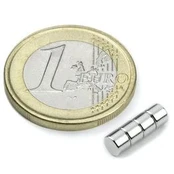 Magnetas Ø4x3mm NdFeB N45