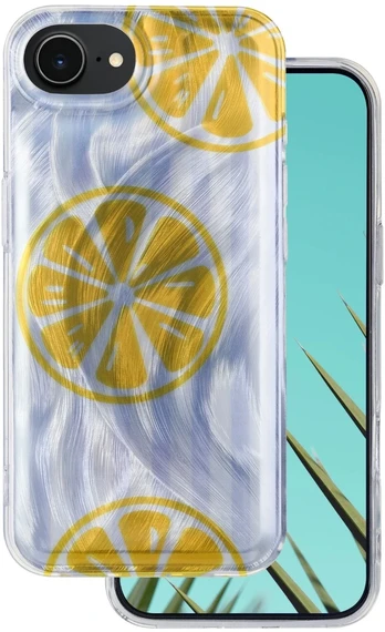 Dėklas Telforceone Ultra Trendy Summer case for iPhone 16e / 17e lemon