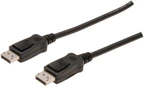 Assmann Electronic ASSMANN DisplayPort kabelis DP St/St 3,0m m/look DP 1.1a konform UL sw