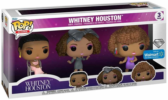 Funko POP! Rocks Whitney Houston 3 vnt. pakuotė