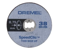 Pjovimo diskai DREMEL, D=38 mm, 5 vnt. kaina