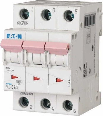 Eaton PL6-D16/3 SROVĖS PERTRAUKIS 6KA