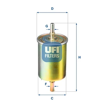 Kuro filtras UFI 31.850.00
