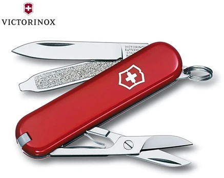 Peilis VICTORINOX Classic Raudona 0.6223