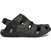 Geox Basutės Uomo Sandal Strada U4524C 000ME C9999 Juoda