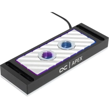 Alphacool Apex RAM X4 Water Cooler Silver, water cooling black/silver
