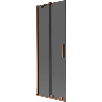 Vonios sienelė Mexen Velar, 75 x 150 cm, Rose gold/Graphite