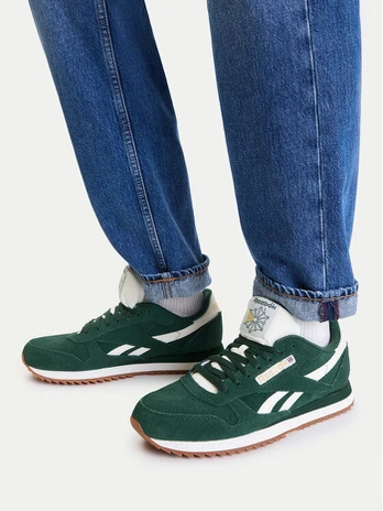 Reebok Laisvalaikio batai EO-CLASSIC LEATHER RIPPLE 100279096 Žalia