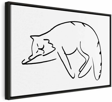 Artgeist Paveikslas - Cat's Dreams (1 Part) Vertical