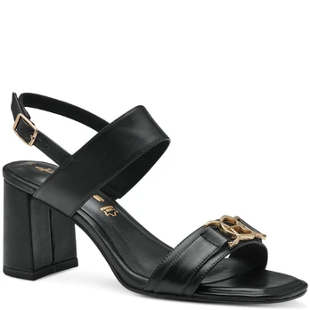 Basutės moterims, Juoda, Sandals