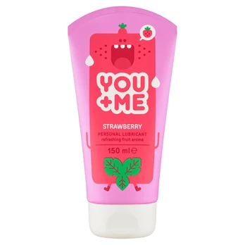 YOU+ME Strawberry Lubricating Gel 150 ml 150ml