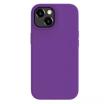 Evelatus iPhone 15 Premium Soft Touch silikoninis dėklas Apple Deep Purple