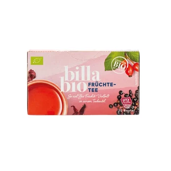 Ekologiška vaisių arbata BILLA BIO, 20 x 2,5 g